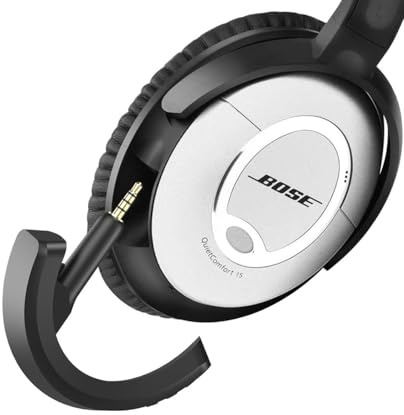 YOCOWOCO aptX Adaptateur Bluetooth 5.0 sans Fil pour Bose QuietComfort QC 15 avec Micro/contrôle du Volume Noir
