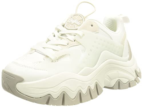Buffalo Damen Trail ONE Sneaker, Weiß, 38 EU