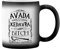 Avada Kedavra Bitch Potter Artwork Magie noire tasse à café Mug