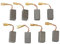 Kohlebürsten 6,5 × 8 × 14 mm für Bosch Winkelschleifer GWS 7-100 7-125-48 Stück