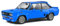 Solido - Modellauto Maßstab 1:18 FIAT 131 Abarth blau