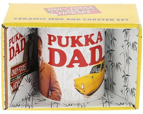 Xpressions 4 U Pukka Dad Mug Coaster Set in Presentation Box