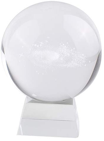 Kristallklare Glaskugel, Große Kristallkugel, 100 Mm K9-Kristall, Fotografie-Requisite, Dekoration, Kunstdekoration, Kristallkugel Für Kunstdekoration, Fotografie Mit Ständer(Crystal base)