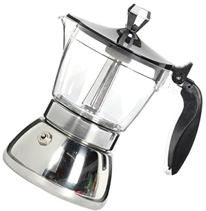 Cabilock Handbrauende Kaffeekanne Aus Für Haushalt Und Büro Kompatibel Mit Kaffeemaschinen Einfach Zu Bedienen Reinigen