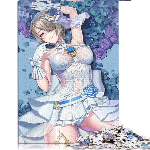 Puzzles für Erwachsene Houkai Gakuen Rita Rossweisse 1000-teiliges Puzzle für Erwachsene und Kinder ab 12 Jahren PapppuzzlesFamily Fun Puzzle nach Größe: 26x38cm
