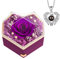 Rose Eternelle Avec Collier Cadeau Anniversaire Femme Cadeau Pour Maman, Épouse, Petite Amie, Coffret Cadeau Femme Avec Collier I Love You, Cadeau Parfait Pour la Saint-Valentin, Fête des Mères, Noël