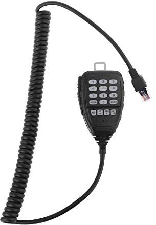 MONOJLY DTMF - Microfono altoparlante per radio mobile QYT KT-8900D KT-8900 KT-7900D Mini-9800