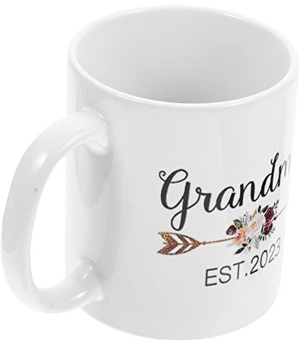 CRILSTYLEO Tazza in Ceramica Tazza Per Latte Art Contenitore Per Bevande Design Semplice Resistente Pratica