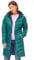 Jeff Green Damen Leichter Daunen Outdoor Mantel Lidia, Farbe:Rain Forest, Größe:38