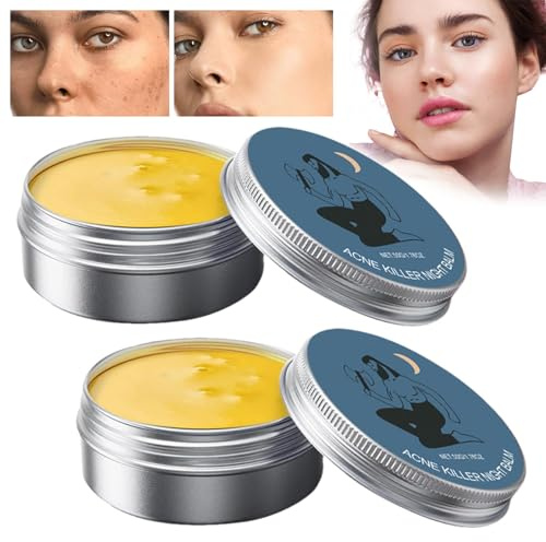 2 Stück Norse Organics Acne Akne Feuchtigkeitscreme Skin Moisturizer for Norse Organics Acne Remove Skin Care Set Effektive Akne-Entfernung Ultra-Performance-Hautpflege Geeignet