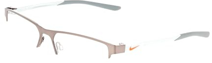 NIKE Brille Größe 57 mm SATIN GUNMETAL/SMOKE GREY Eye Size: 57 Bridge: 17