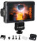 VILTROX DC-550 Pro 5.5 1200Nits Touchscreen Camera Field Monitor, 4K 10bit HDMI in/Out, 1920x1080 with 3D LUT, Focus Peaking, Waveform, False Colors, with Battery, Sunshade Hood