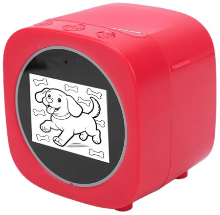 Dpofirs AI Voice Sticker Printer, Tragbarer Tintenloser Thermal Sticker Maker mit 2,4 Zoll Display und Bluetooth WLAN, Voice Label Maker für das Lernen Im Büro zu Hause