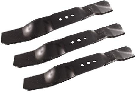 SECURA Jeu de lames (mulching) compatible avec Rider R213C Tracteur de pelouse