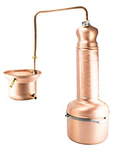 Distillatore per oli essenziali a serpentina da 5 litri
