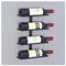 WLABCD Weinregal Home Rot Halter Wein Glasgestell Restaurant Küche Wine Display Einfache Lagerung Wandgestell Wandmontage Wein Flaschenhalter Küchenbar Organisation Für Wein,4 Flasche