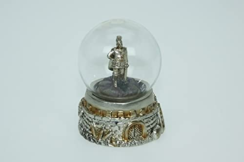 Cornelissen Glitzerkugel Römer, 6,5 cm, Schneekugel Tier Tiere Schneekugeln Figur