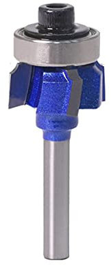 1 fraise à défoncer ronde de 6 mm à 4 dents R2 pour bois 051-Z4