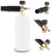 YUET Snow Foam Lance Gun Cannon Pot Adjustable 1 Liter Foam Cannon Soap Dispenser High Pressure Washer Jet Car Wash 64 mm 1/4 Quick Release Nozzle Blaster Soap Dispenser Bottle