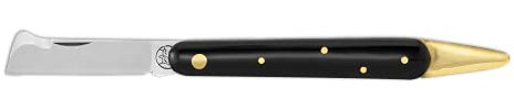 DUE BUOI COLTELLO INNESTO 202P OT CH - LAMA ACCIAIO CARBONIO BÖHLER K720