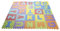 Spielteppich Spielmatte Lernteppich Kinderspielteppich,Matte Puzzlematte Kinderspielteppich Zahlen & Buchstaben Spielzeug Bodenmatten für Baby Kleinkinder 36 Stücke