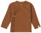 Noppies Baby Unisex Baby U Tee Overlap ls Rib Nanyuki T-Shirt, Chipmunk Melange-N091, 62