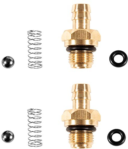 2PCS Pressure Washer Chemical Soap Injector Replacement Kit for 203640GS 190593GS 190635GS