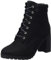Timberland Allington Double Collar, Stivali alla Moda Donna, Nero Nubuck, 38.5 EU Larga