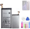 HIGHAKKU Batterie de rechange EB-BG960ABE EB-BG960ABA compatible avec Samsung Galaxy S9 SM-G960 avec outils