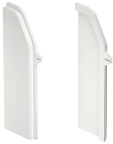 SL GTSA5070 rws Seitenabschluss Gerätetank SL 9010 rechts + Links, PVC, reinweiß (10 C62)