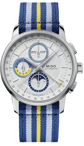 MIDO Baroncelli M0276251703100 Herren Automatikchronograph 60h Gangreserve