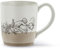 DEMDACO Tasse à café en céramique Winnie l'ourson Collection Everyday Helping Hands Pooh et Christopher Robin, 414 ml pour votre infusion matinale préférée