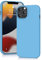 YATWIN Silicone Case for iPhone 12 Pro Max, Soft-Touch, Shockproof, DustProof, Antiskid Full Body Armour Phone Cover for Apple iPhone 12 Pro Max - Sky Blue