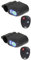 Gatuida 2pcs Bike Lock Car Lock Alarm Car Lock Bicycle Lock Bike Bike Remote Alarm Bike Motion Sensor Alarm Lock Antitheft Product Wireless Alarm Motorcycle Alarm Black