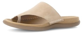 Gabor Damen Flip Flops, Frauen Zehentrenner,Best Fitting,Caramel (34),42 EU / 8 UK