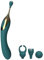 Vibration für Frauen Sex Spielzeug, Silikon Klitoris Vibrator Mit 9 Vibrationmodi & 3 austauschbaren Vibratorköpfe, Klitoris-G-Punkt-Vibrator, Frauen klitoris stimulator, Sex Spielzeug (Grün)