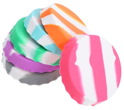 ULTECHNOVO 6 Pièces Bouchon De Bouteille De Coca Couvre-bouteilles Scellant De Canette De Soda Couvercles Peut Caps Sceller Les Des Bouteilles Peut Topper Peut Couvrir Gel De Silice