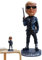 Generisch Bobblehead -Puppen schütteln Kopf, Bobblehead -Figuren | Harzfigur | Schüttelfrostpuppe für Frauen und Männer, Auto -Armaturenbrettdekoration für Innenräume