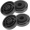 DIYEAH 4Pcs Speaker Isolation Feet Pads Vibration Damper for Hifi Subwoofer Stand Slip Design for Enhanced Sound Clarity and Stability Suitable for Amplifiers