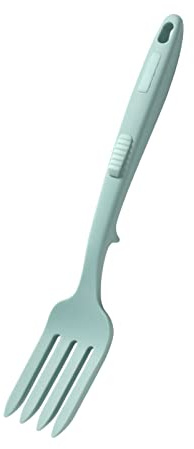 Fourchette à salade pour salle à manger, cuisine, fouet, outil de cuisine en silicone, grand flexible pour fourchettes pour cuisine
