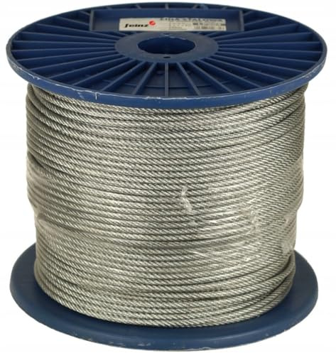 FEINZ Stahlseil PVC 4 mm 200 m