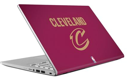 Head Case Designs Officially Licensed NBA Red Design Cleveland Cavaliers Logo Vinyl Sticker Skin Decal Cover Compatible With Asus Vivobook 14 X409FA-EK555T