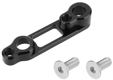 Briny River Bike Flat Mount Front/Rear Disc Brake Adapter Aluminum Alloy for Mountain Road Bike 140mm/160mm Rotor Caliper