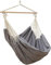 AMANKA Extra-Sicher XXL Hängesessel 185x130cm Sitz-Hängematte 150kg Indoor Outdoor Hängestuhl Garten Hängeschaukel Grau