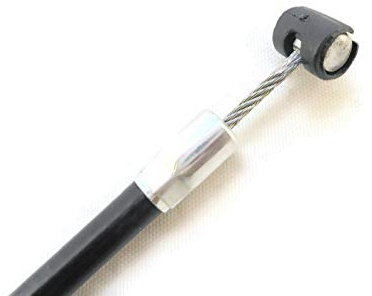 Linmot SSUDR125 Motorcycle Clutch Cable Suzuki DR 125 S (86-00) Bowden Cable Black