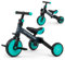 Milly Mally Laufräder 3in1 Optimus Laufrad Kinderdreirad Dreirad Lauffahrrad Lauflernhilfe für Kinder ab 1 Jahre bis 4 Jahren für Kinder Zusammenklappbar ergonomische Sattel