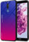 Cadorabo Estuche Compatible con Huawei Mate 10 Lite en PÚRPURA - Rojo - Funda Protectora Bicolor Fabricada en Silicona TPU y Parte Trasera de Cristal Templado