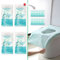 40 Stück Toilettenauflage Einweg/Einweg Toilettensitzauflage, Wasserdichte Toilettenbezüge für Reisen mit Kleinkind (Einzeln Verpackt, Grün)