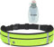 Laufgürtel für Handy, Itscool Handytasche Joggen mit Wasserflasche Sportgürtel, Schlank Aussehen Aber hohe Kapazität für 3 Handys, Langlebig Wasserdicht (Grün&Flasche)