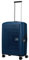 American Tourister Aerostep - Spinner M, Erweiterbarer Koffer, 67 cm, 66.5/72.5 L, Blau (Navy Blue)